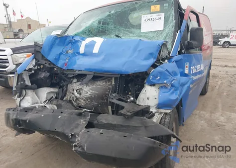 2024 Chevrolet Express Cargo Rwd 2500 Regular Wheelbase Wt from USA, damaged, VIN 1GCWGAF71R1183092